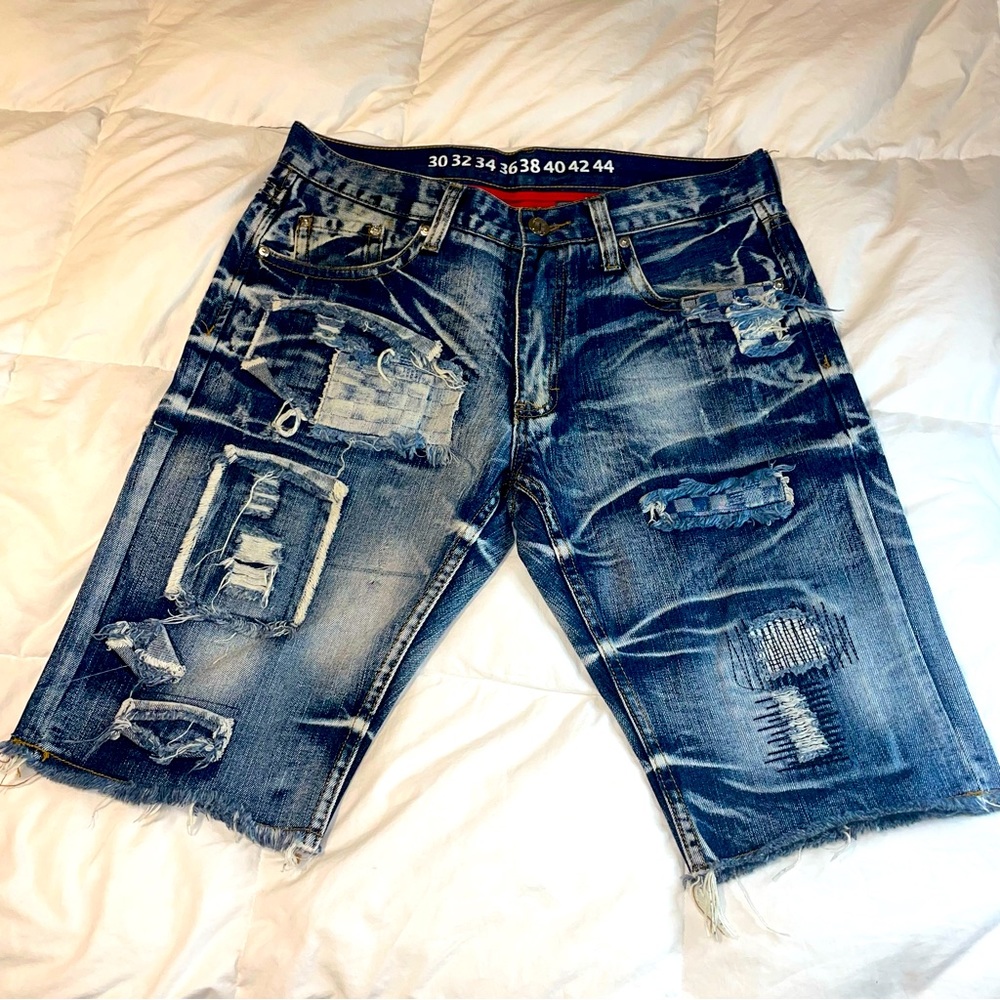 Denim House Shorts